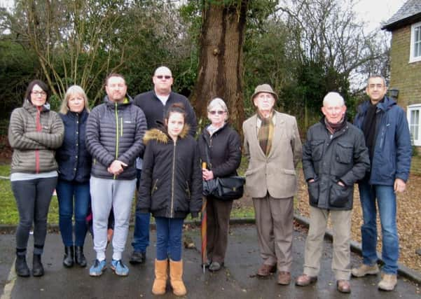 From left: Suzanne Nash, Frances Wallace, Steve Nash, Portia Smith, Andrew Smith, Patricia Warwick, Brian High, Adrian Warwick and Gav Vansul