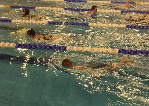 Some of Midhurst and District Swimming Club's young members