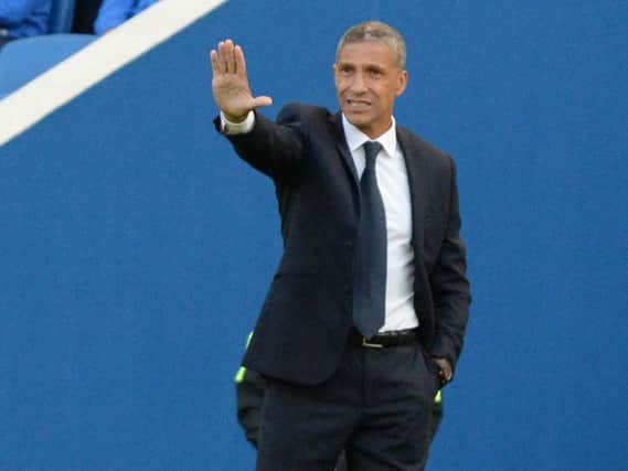 Brighton manager Chris Hughton. Picture by Phil Westlake (PW Sporting Photography)