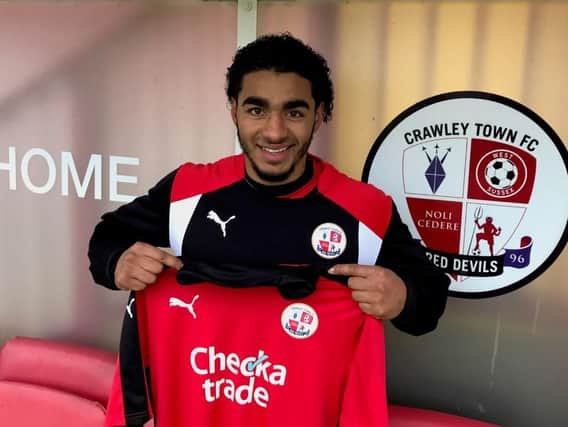 Josh Lelan at the Checkatrade.com Stadium today