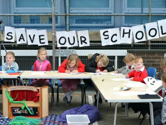 Rodmell children at their 'pop-up' school