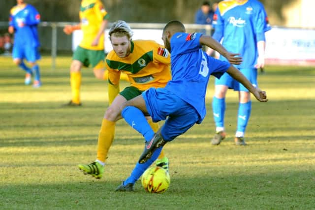 Horsham FC v East Grinstead FC. Pic Steve Robards  SR1701453 SUS-170130-145128001