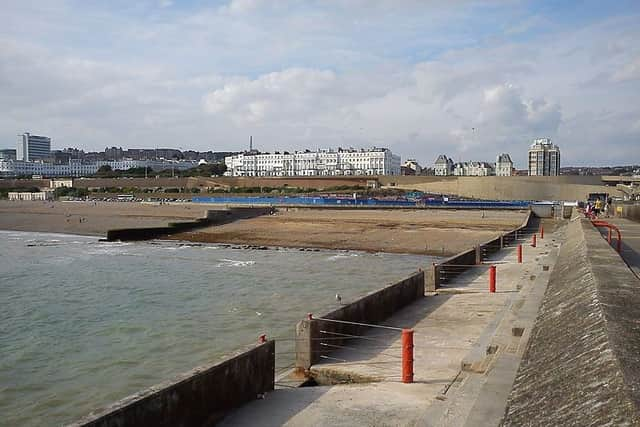 The undeveloped Black Rock site east of the Palace Pier