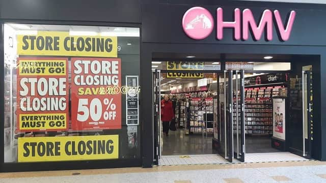 HMV in the Arndale is closing SUS-170302-114820001