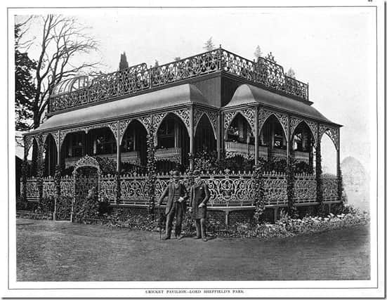 Cricket pavillion made from iron from Lewes SUS-170302-122426001