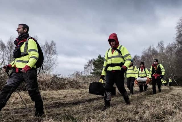 Sussex Search and Rescue volunteers