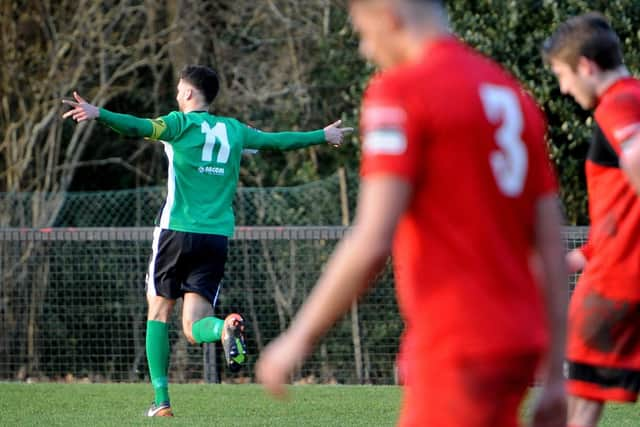 Jack Brivio celebrates. Picture by Steve Robards