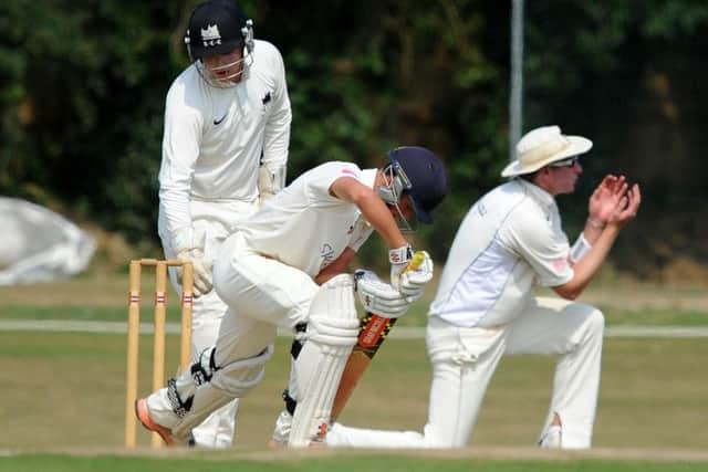 Tom Clark in action for Horsham against Roffey last season