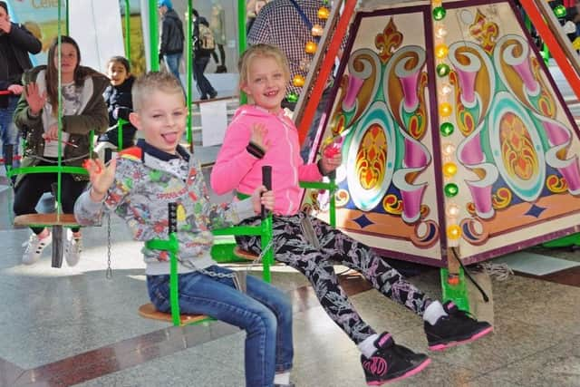 Half Term Activities at Priory Meadow Shopping Centre, Hastings.13-02-17. Photos by: Tony Coombes. SUS-170215-105524001