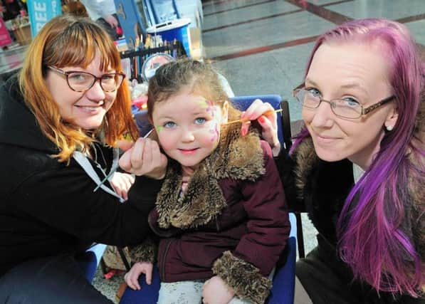 Half Term Activities at Priory Meadow Shopping Centre, Hastings.13-02-17. Photos by: Tony Coombes. SUS-170215-105524001