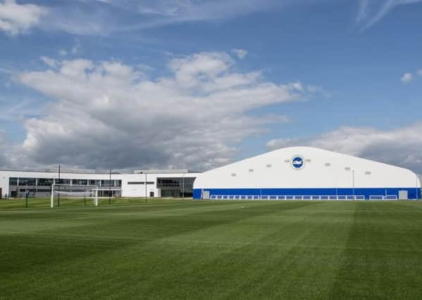 The Brighton and Hove Albion training ground, in Lancing SUS-160604-112020001