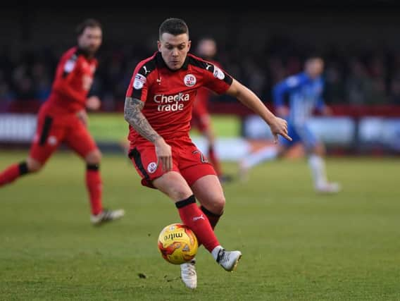 Crawley Town's Dean Cox