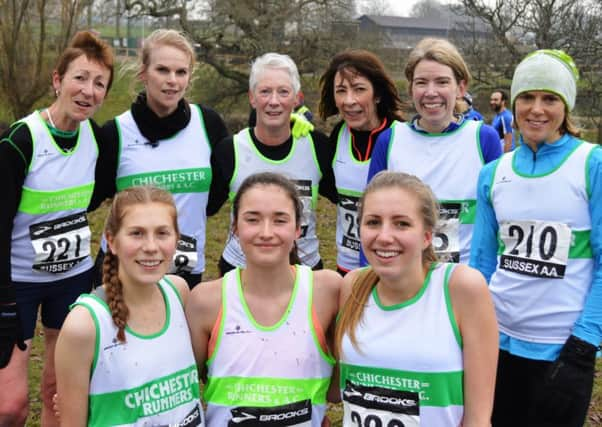 Chichester's senior and under-17 women / Picture by Sara Ellis