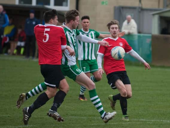 Jimmy Wild on the attack for Chi against Shoreham / Picture by Tommy McMillan