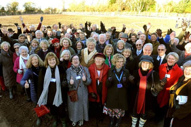 St Wilfrid's 30th birthday, so a celebration and launch is taking place at the site of the new hospice, Oakcroft Nursery, Walton Lane, Bosham, PO18 8QB. Pic Steve Robards SR1637758 SUS-170701-160222001