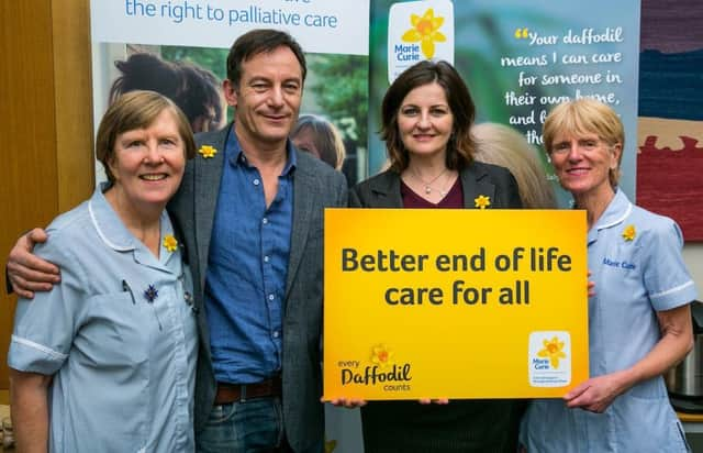 Marie Curie Campaign;
Jason Issacs'
Portcullis House, Westminster;
February 2017.

Â© Pete Jones
pete@pjproductions.co.uk SUS-170203-080547001