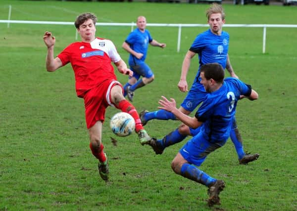 Midhurst do battle with East Presron at the Rotherfield / Picture by Kate Shemilt