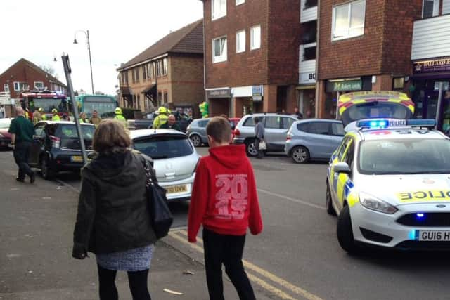 Lingfield High Street crash