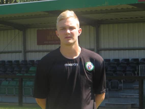 James Richmond scored Burgess Hill Town's goal