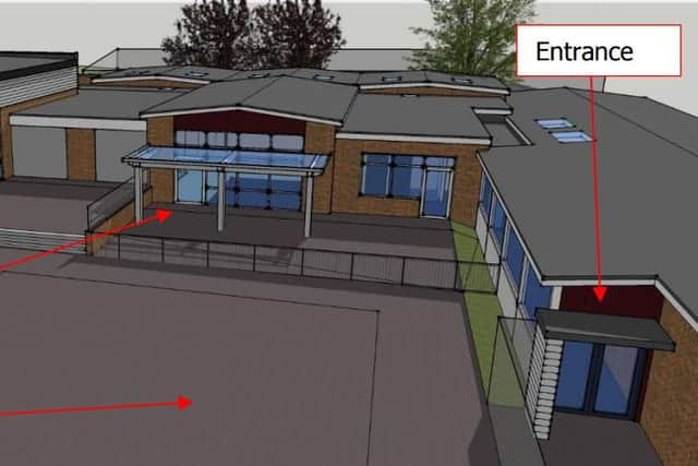 Proposals to alter the Rydon site to accomodate Thakeham Primary School (from WSCC's planning portal).