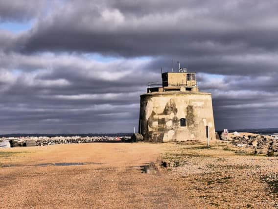 Reader Suzie Knapman took this photograph of the Martello Tower at Langney Point in Sovereign Harbour