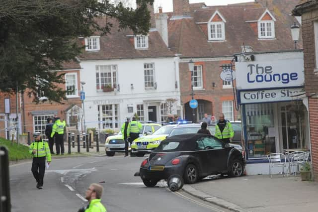 The road was closed for several hours following the incident. Picture by Nick Fontana