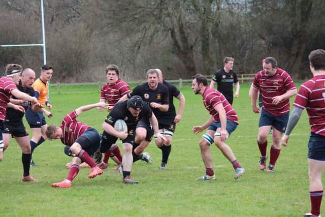 Burgess Hill beat Crawley 25-12 in the Sussex Shield semi-final. Eawm3hlw10IFCz8gJb-7