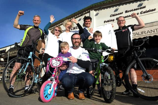 Getting set for the Haywards Heath Bike Ride 2017. Pic Steve Robards SR1705264