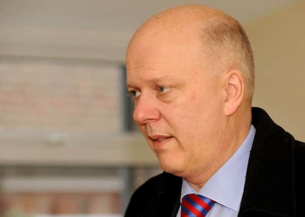 Transport secretary Chris Grayling