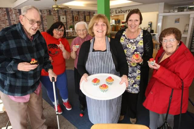 Red Nose Day fundraising at The Laburnum Centre, Bognor Regis. Photo by Derek Martin DM17314044a