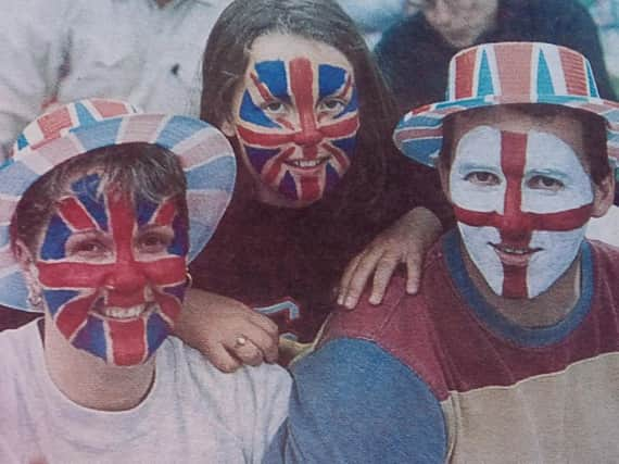 At the Tilgate Park Prom in 1997