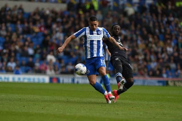 Albion winger Anthony Knockaert. Picture by Phil Westlake (PW Sporting Photography)