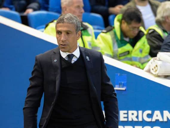 Albion boss Chris Hughton. Picture by Phil Westlake (PW Sporting Photography)