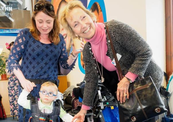 Dame Vera's daughter Virginia Lewis-Jones (right). Picture: Dave Powell