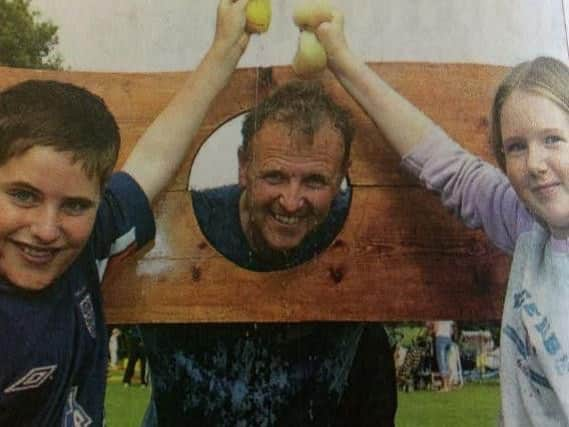 A soaking for the headteacher