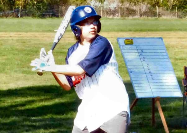 Bronte Harvey goes for glory for the Falcons