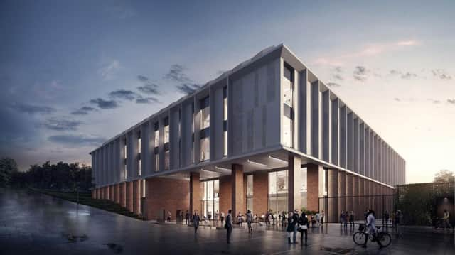 Artist's impression of new Life Sciences building SUS-170425-140532001