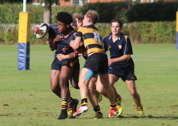 Christs Hospital pupil Lennox Anyanwu will represent England under-16s on Sunday