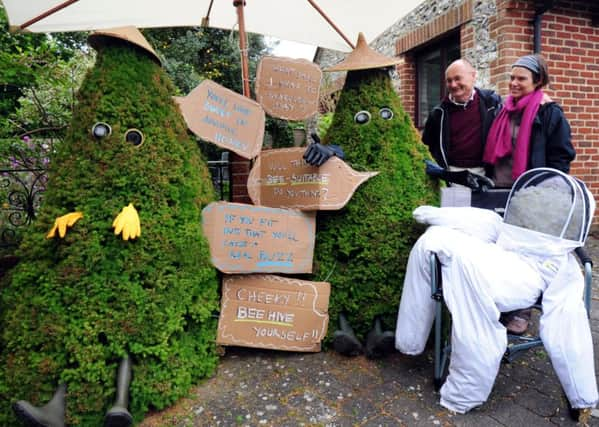 Beekeeping Friends made last year by Nick Brown and his wife Amanda. Picture: Kate Shemilt ks16000654-7