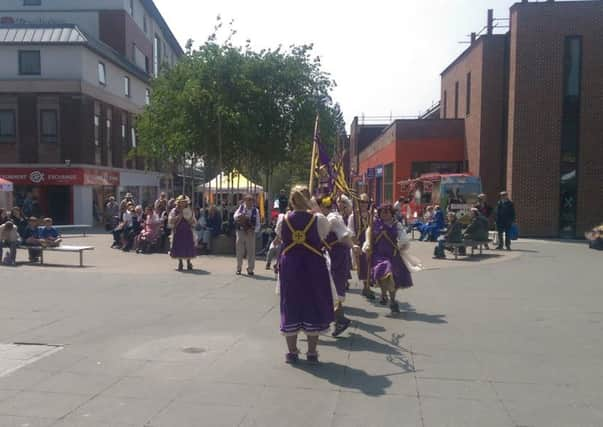 Horsham English Festival returned to the town today.