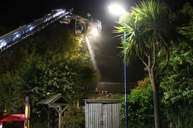 House fire in Selsey