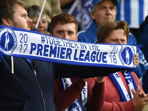 Brighton & Hove Albion v Aston Villa. Crowd shot. Picture by PW Sporting Pics