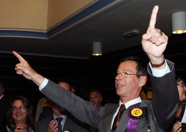 UKIP's Mike Glennon, pictured in 2013, is one of his party's general election candidates in West Sussex