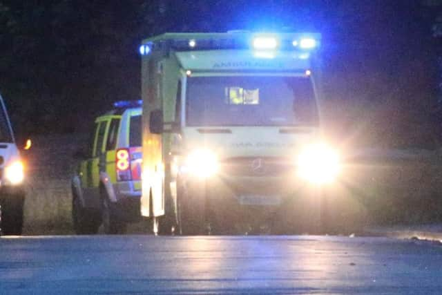 The accident happened this morning (May 19) on the  A259 Bognor Road, with the road closed eastbound between the A27 Chichester Bypass and Drayton Lane. Picture: Eddie Mitchell