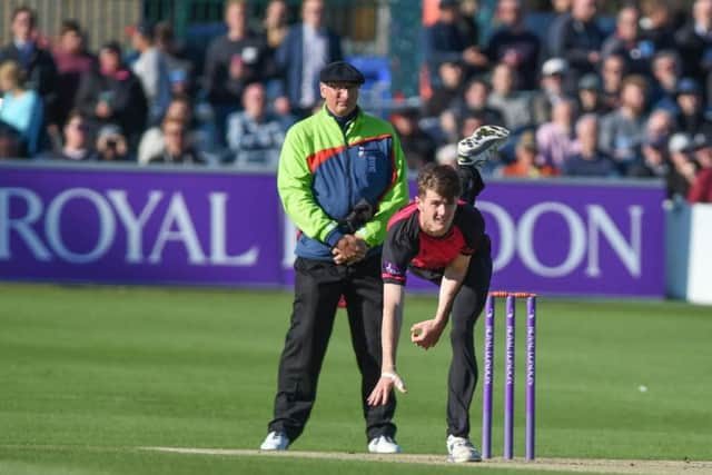 George Garton bowls. Picture by PW Sporting Photography