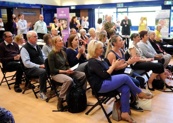 Up to 200 people attended the event. Picture: Steve Robards