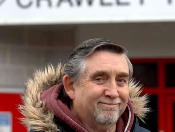 Crawley Town season ticket holder Geoff Thornton