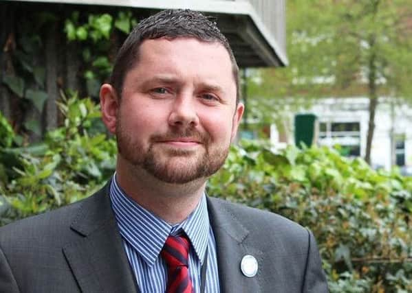 Phelim Mac Cafferty is the Green candidate for Hove SUS-170405-101701001