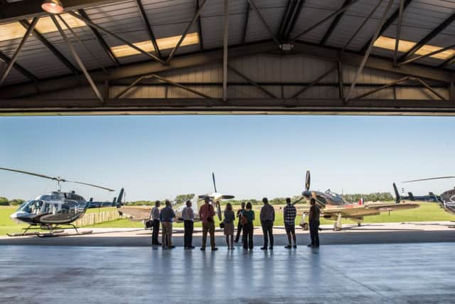 Battle of Britain experience at Goodwood. Flying with Spitfires. Photo by Jayson Fong