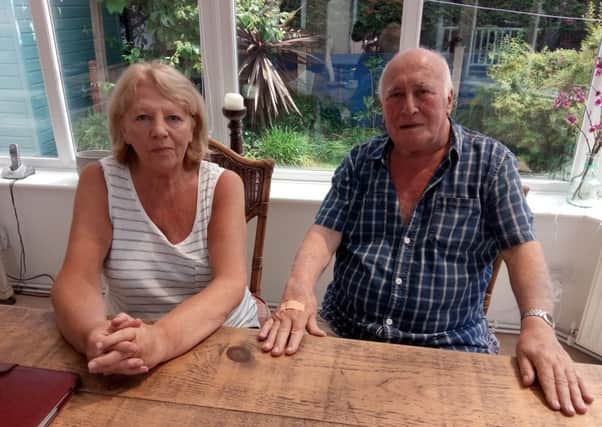 Jennifer and Aldo Olmi from Alderney Road, Ferring